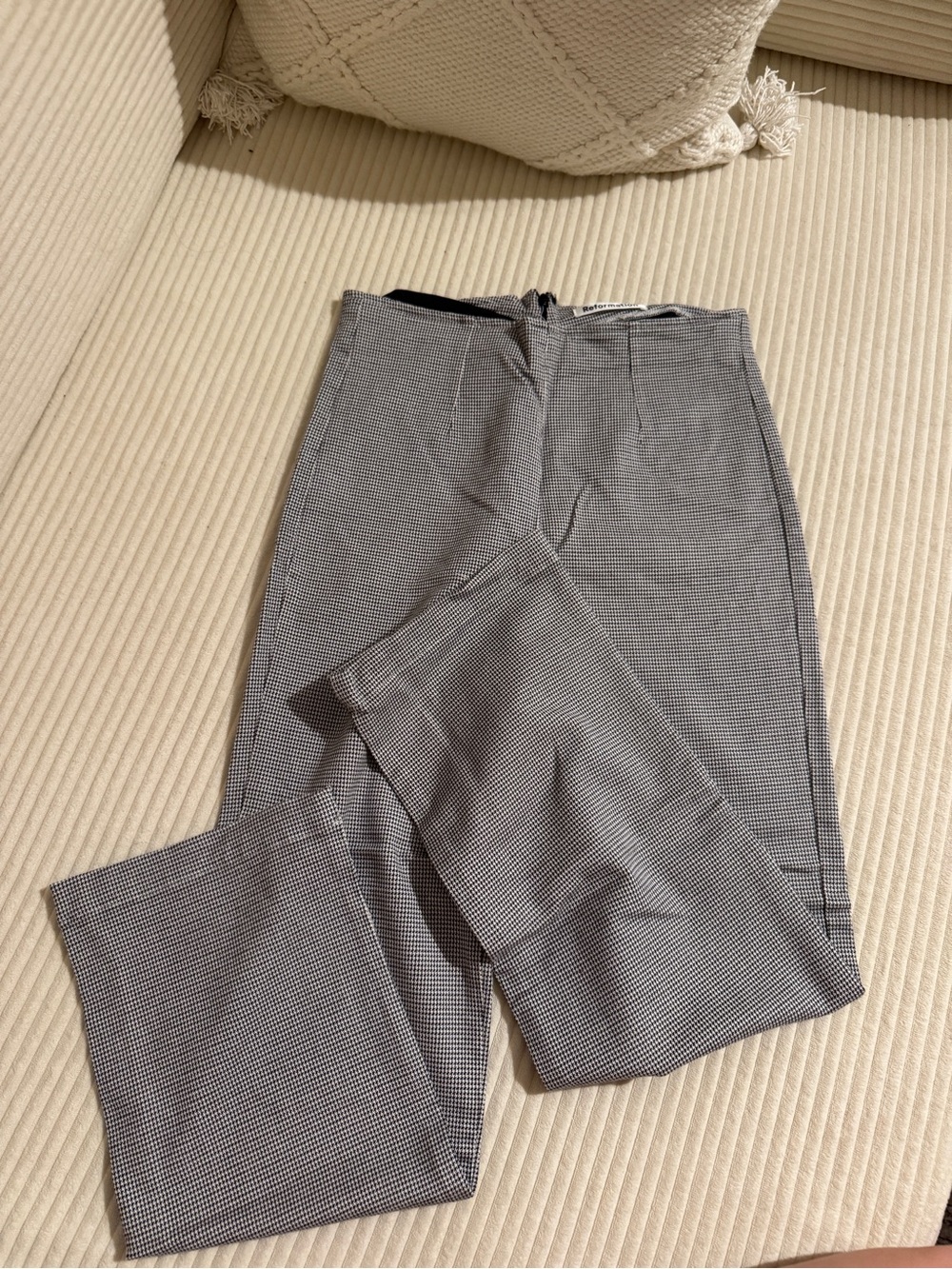Reformation Houndstooth Pants